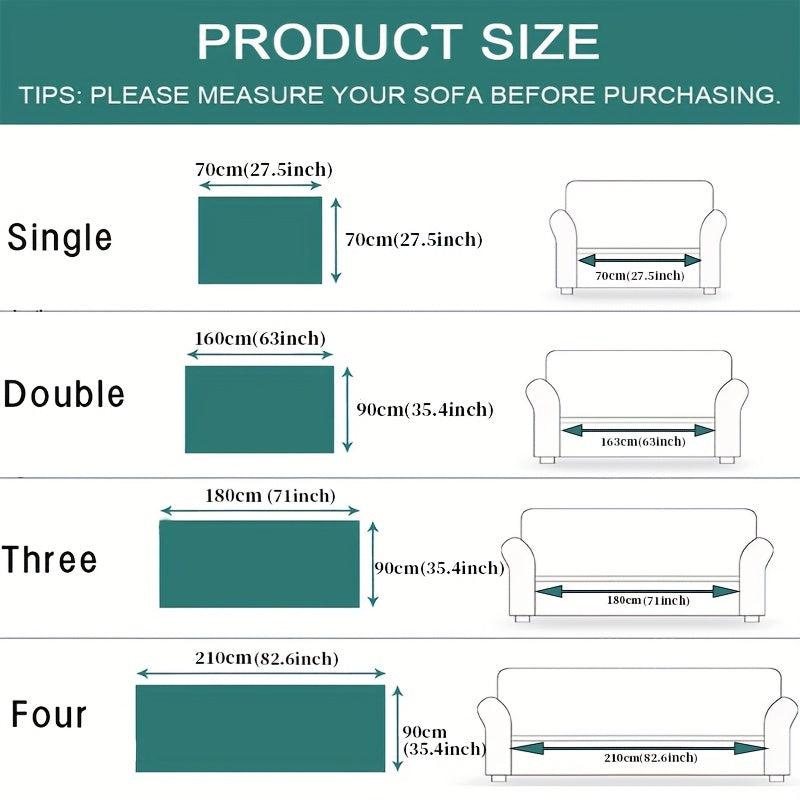 Bronzing Sofa Cover Furniture Protector For Bedroom Office Living Room