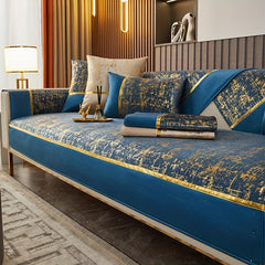 Bronzing Sofa Cover Furniture Protector For Bedroom Office Living Room
