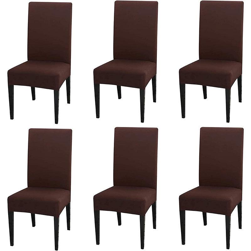 6pcs Stretchy Chair Covers Removable & Washable Seat Protector