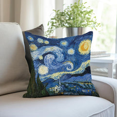 Vintage Retro Famous Painting Pillowcase