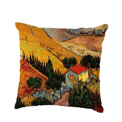 Vintage Retro Famous Painting Pillowcase