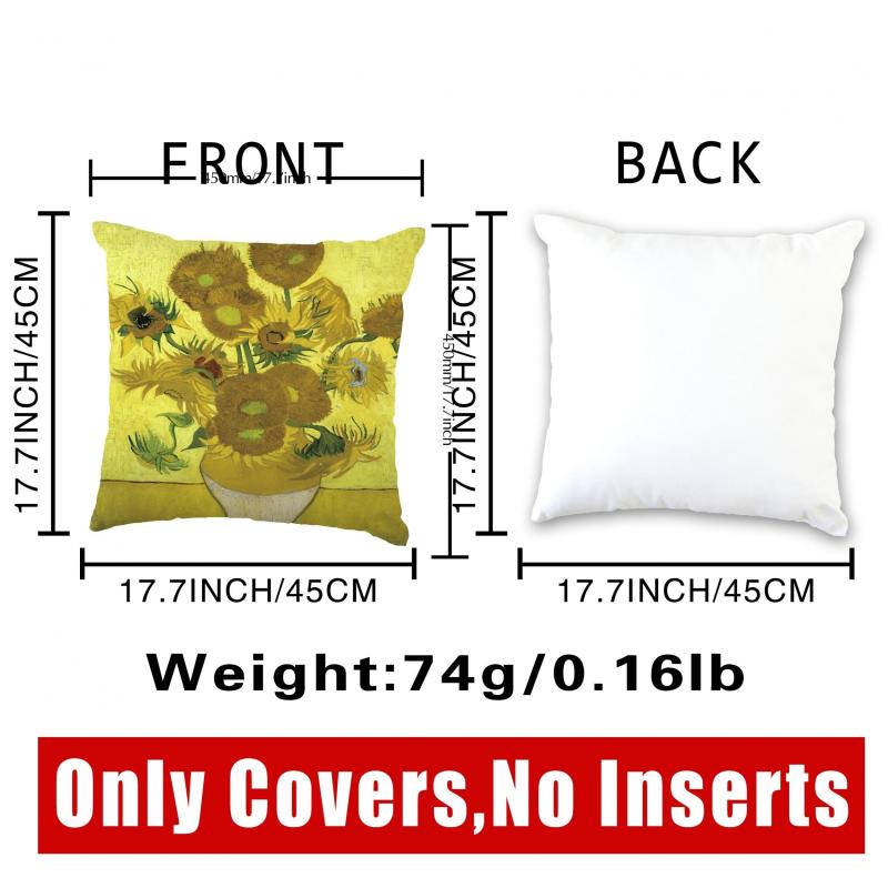 Vintage Retro Famous Painting Pillowcase
