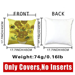Vintage Retro Famous Painting Pillowcase