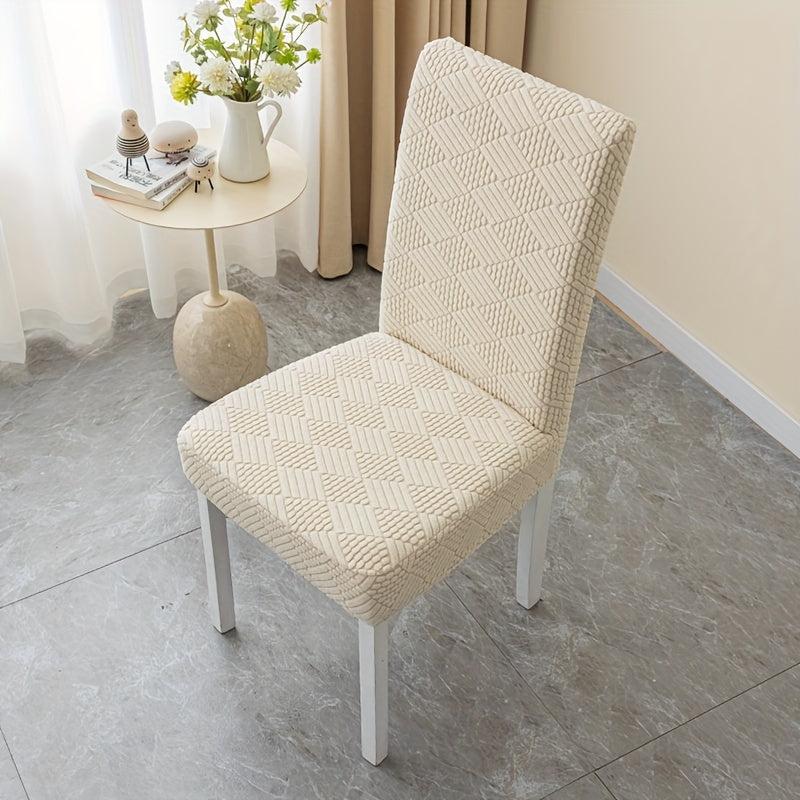 Dining Chair Slipcover Elastic Cat Paw Proof Cover Home Decor