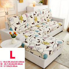 Flower Printed Sofa Slipcover Non Slip Furniture Protector