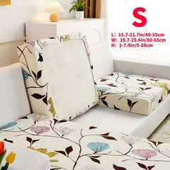 Flower Printed Sofa Slipcover Non Slip Furniture Protector