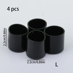 4pcs Chair Table Leg Covers Round Stool Foot Protection