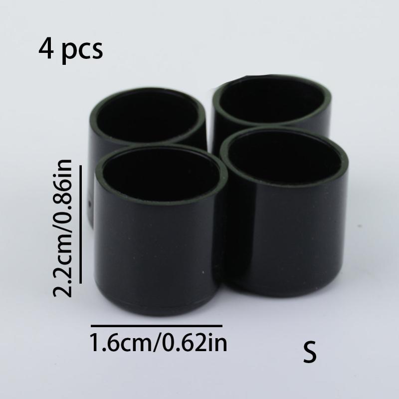4pcs Chair Table Leg Covers Round Stool Foot Protection