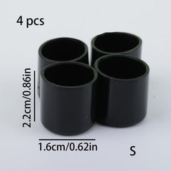 4pcs Chair Table Leg Covers Round Stool Foot Protection