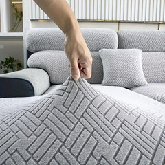 Solid Non-slip Sofa Cover Elastic Furniture Protector