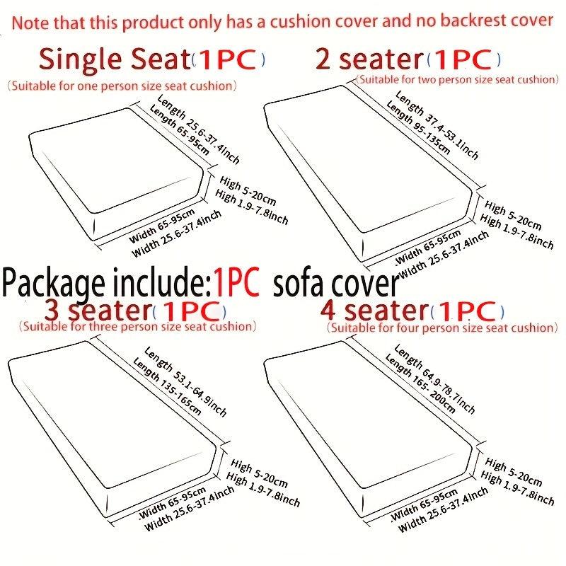 Solid Non-slip Sofa Cover Elastic Furniture Protector