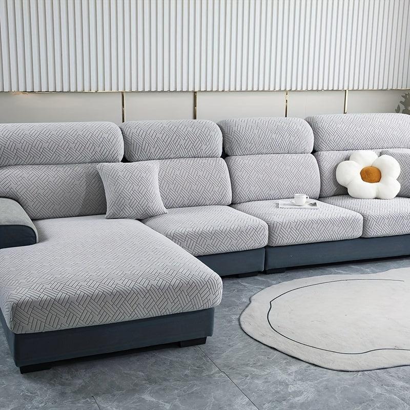 Solid Non-slip Sofa Cover Elastic Furniture Protector