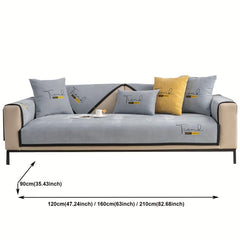 Chenille Non-slip Couch Cover for Living Room Sofa