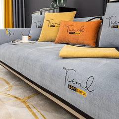 Chenille Non-slip Couch Cover for Living Room Sofa