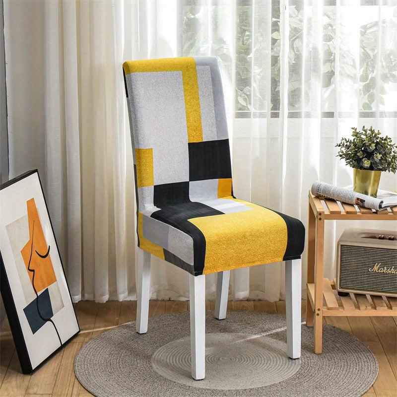 All inclusive Milk Silk Elastic Dining Chair Slipcover Furniture Protector