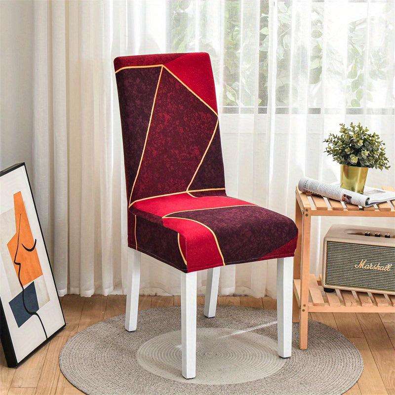 All inclusive Milk Silk Elastic Dining Chair Slipcover Furniture Protector