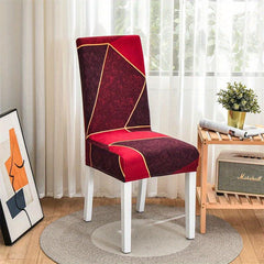 All inclusive Milk Silk Elastic Dining Chair Slipcover Furniture Protector