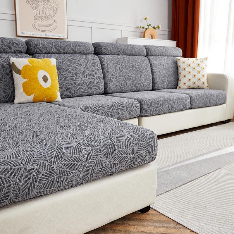 Thickened Embossed Jacquard Elastic Sofa Cover Four Seasons Universal
