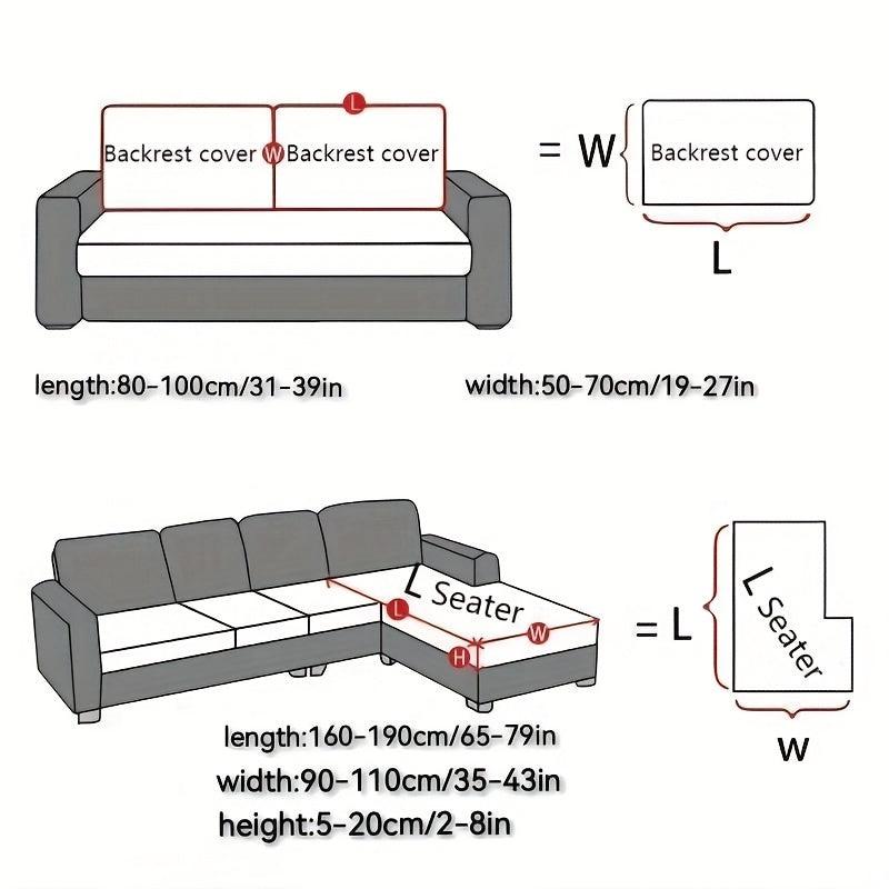 Thickened Embossed Jacquard Elastic Sofa Cover Four Seasons Universal