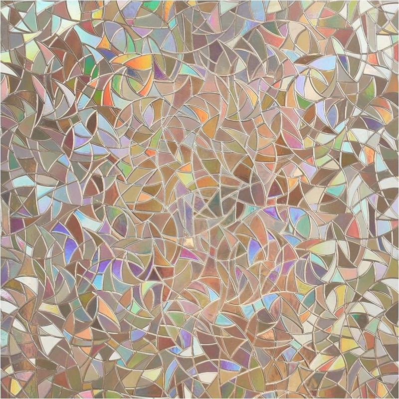Rainbow Window Privacy Film Stained Glass Sticker