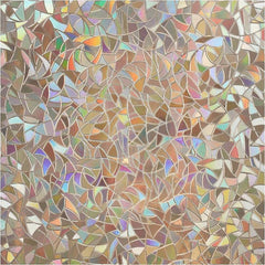 Rainbow Window Privacy Film Stained Glass Sticker