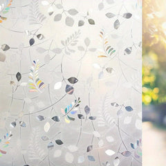 Rainbow Decorative Window Film - Stained Glass Privacy Film