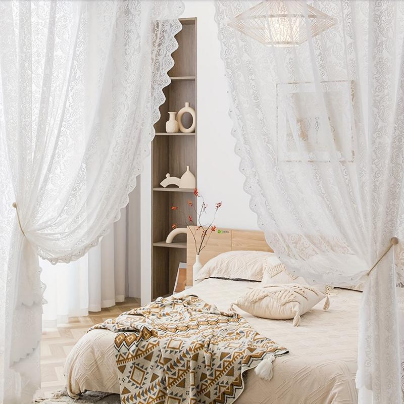 Enhance Home Decor with Lace Sheer Curtain