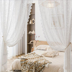 Enhance Home Decor with Lace Sheer Curtain