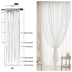 Enhance Home Decor with Lace Sheer Curtain