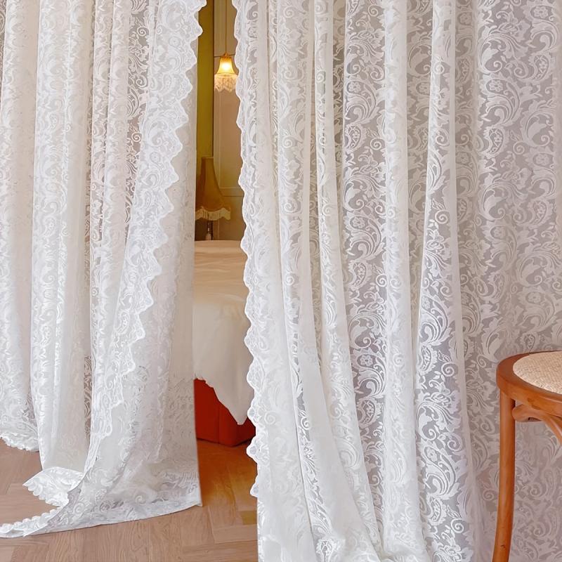 Enhance Home Decor with Lace Sheer Curtain
