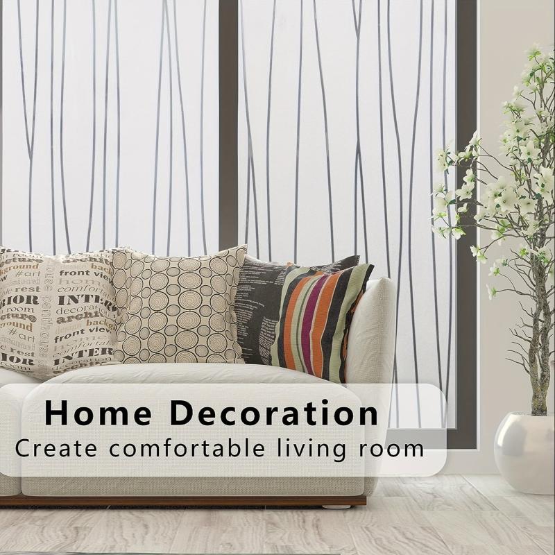 Privacy Window Film Light Protection Vinyl Sticker
