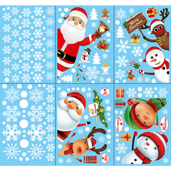 Christmas Snowflake Window Clings Window Stickers Glass Window Decorations