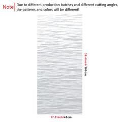 Frosted Glass Window Film Privacy UV Blocking Static Cling