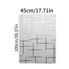 Star Glass Window Stickers Anti-peeping Viewing Window Film