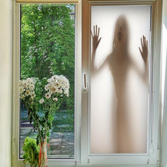 Halloween Ghost Glass Window Film Sticker for Home Decor