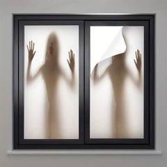 Halloween Ghost Glass Window Film Sticker for Home Decor