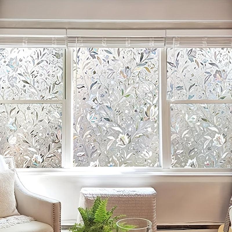 3D Tulip Glass Window Sticker Privacy Protection Self Adhesive Decal
