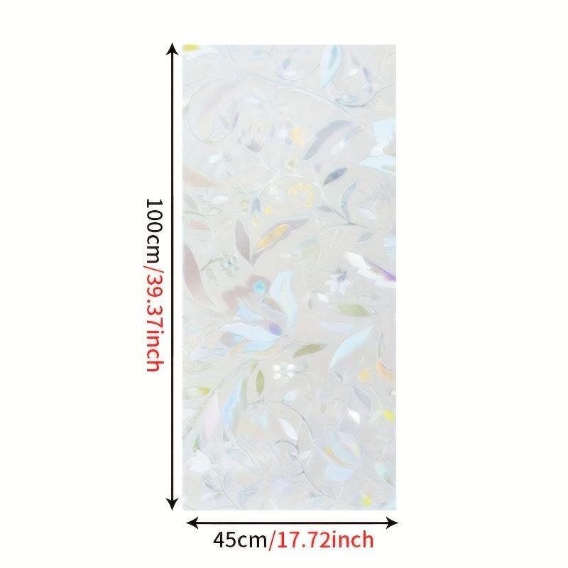 3D Tulip Glass Window Sticker Privacy Protection Self Adhesive Decal