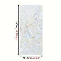 3D Tulip Glass Window Sticker Privacy Protection Self Adhesive Decal