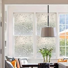 3D Tulip Glass Window Sticker Privacy Protection Self Adhesive Decal