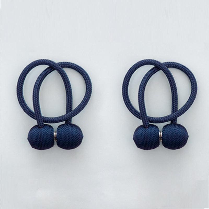2pcs Magnetic Ball Curtain Tiebacks Curtain Tie Rope Curtain Accessory