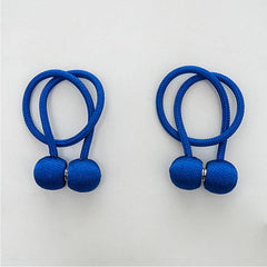 2pcs Magnetic Ball Curtain Tiebacks Curtain Tie Rope Curtain Accessory