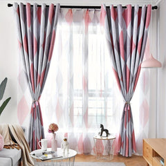 1pc Block Blackout Curtain for Study Room Kitchen Living Room