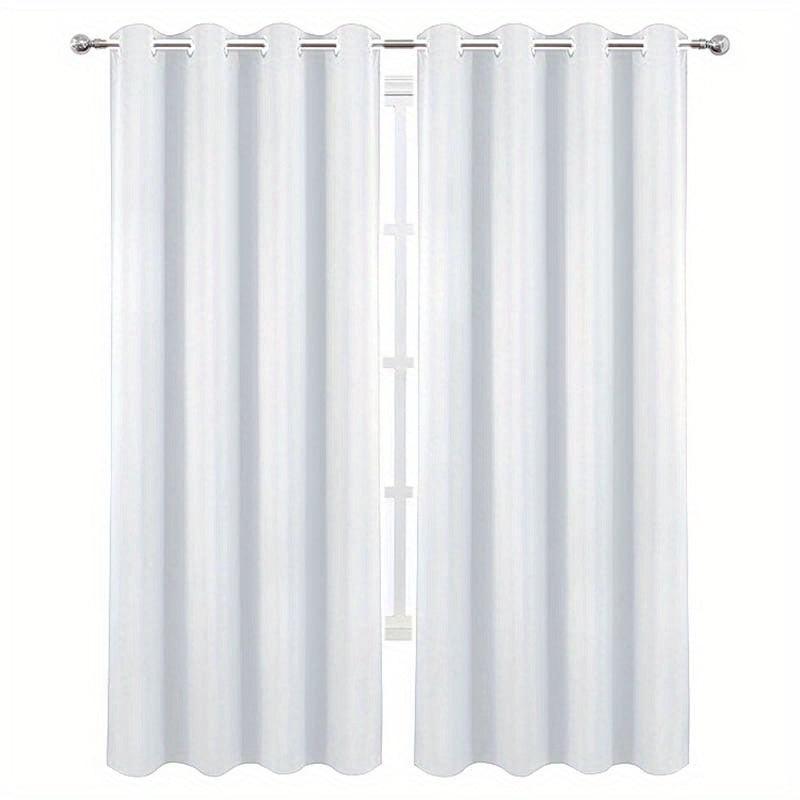 Blackout Curtain Panel Thermal Insulated Room Darkening Light Reducing