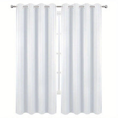 Blackout Curtain Panel Thermal Insulated Room Darkening Light Reducing