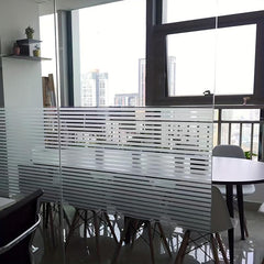 Stripe Glass Window Film Vinyl Removable Sticker UV Protection