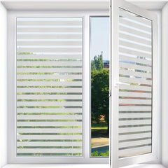 Stripe Glass Window Film Vinyl Removable Sticker UV Protection