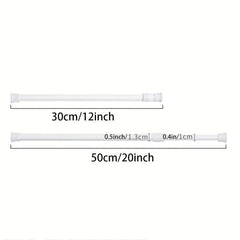 Multifunctional Telescopic Rod with Spring for Curtain, Shower, Coffee