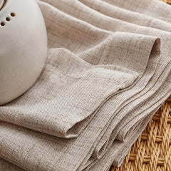 Japanese Style Linen Curtains for Home Decor