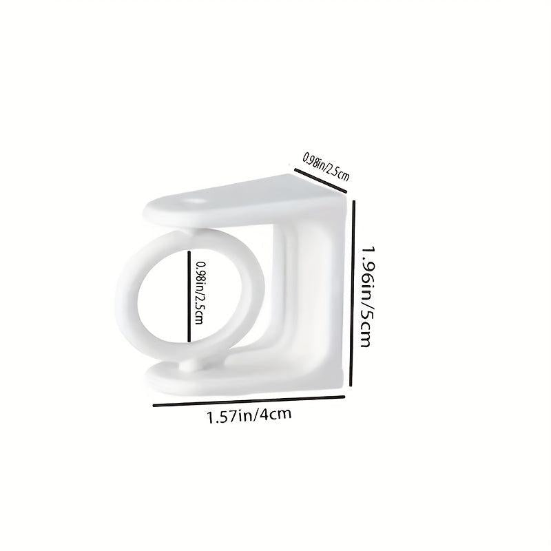 2pcs Rod Holders 360 Degree Rotating Rod Bracket Telescopic Holder
